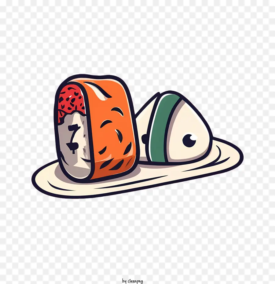 Musubi Et Onigiri Triangulaire，Sushis Et Onigiri PNG