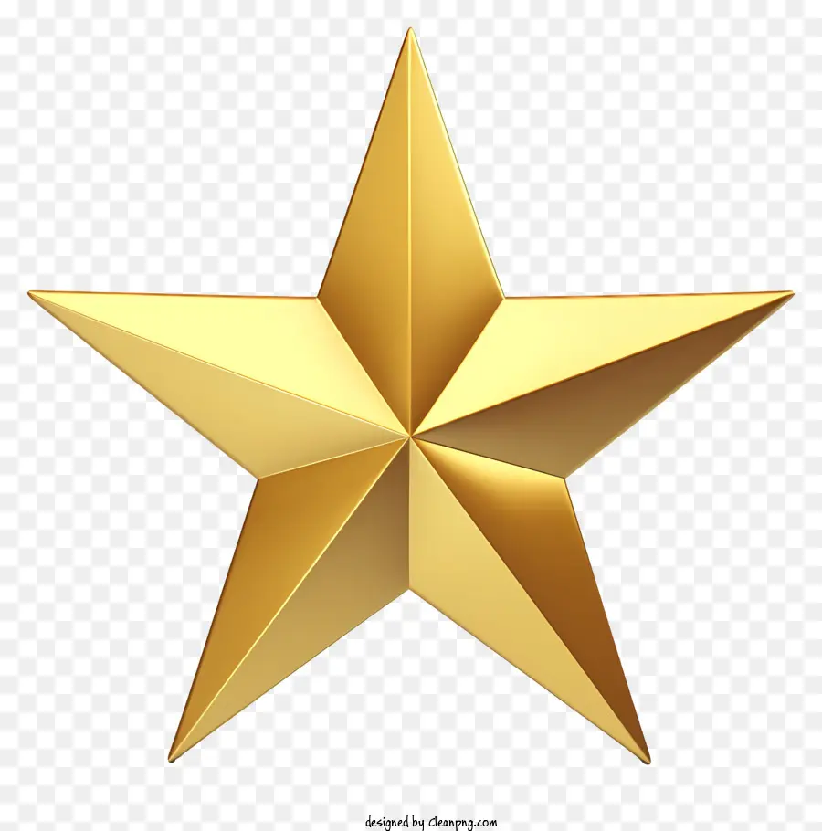 étoile D'or，étoile Stylisée PNG