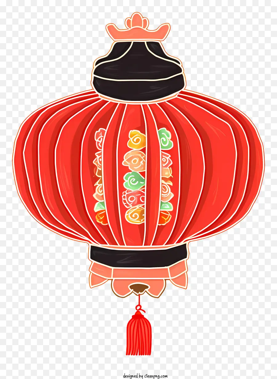Lanterne Rouge，Design Chinois Traditionnel PNG
