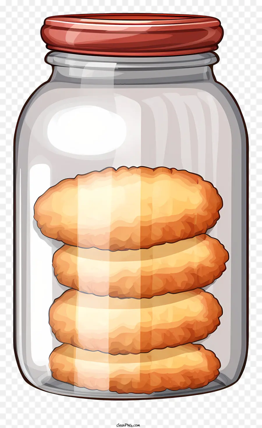 Pot En Verre，Pot à Biscuits PNG