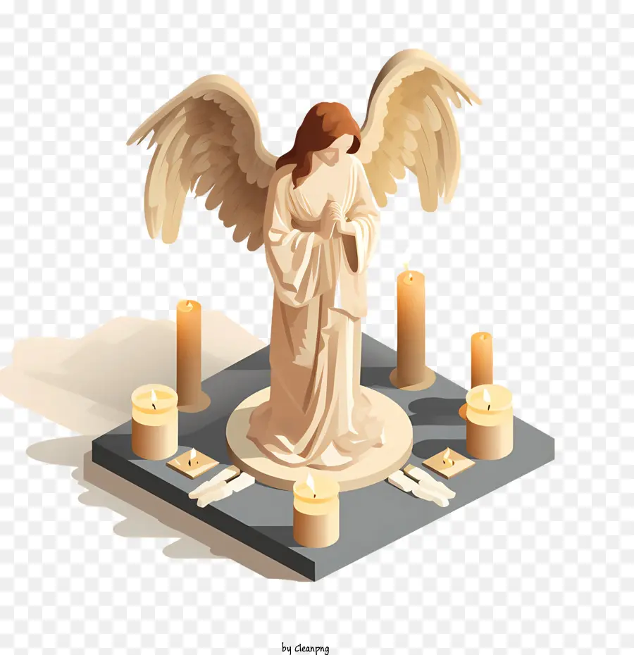 All Saints Day Angel，Ange PNG