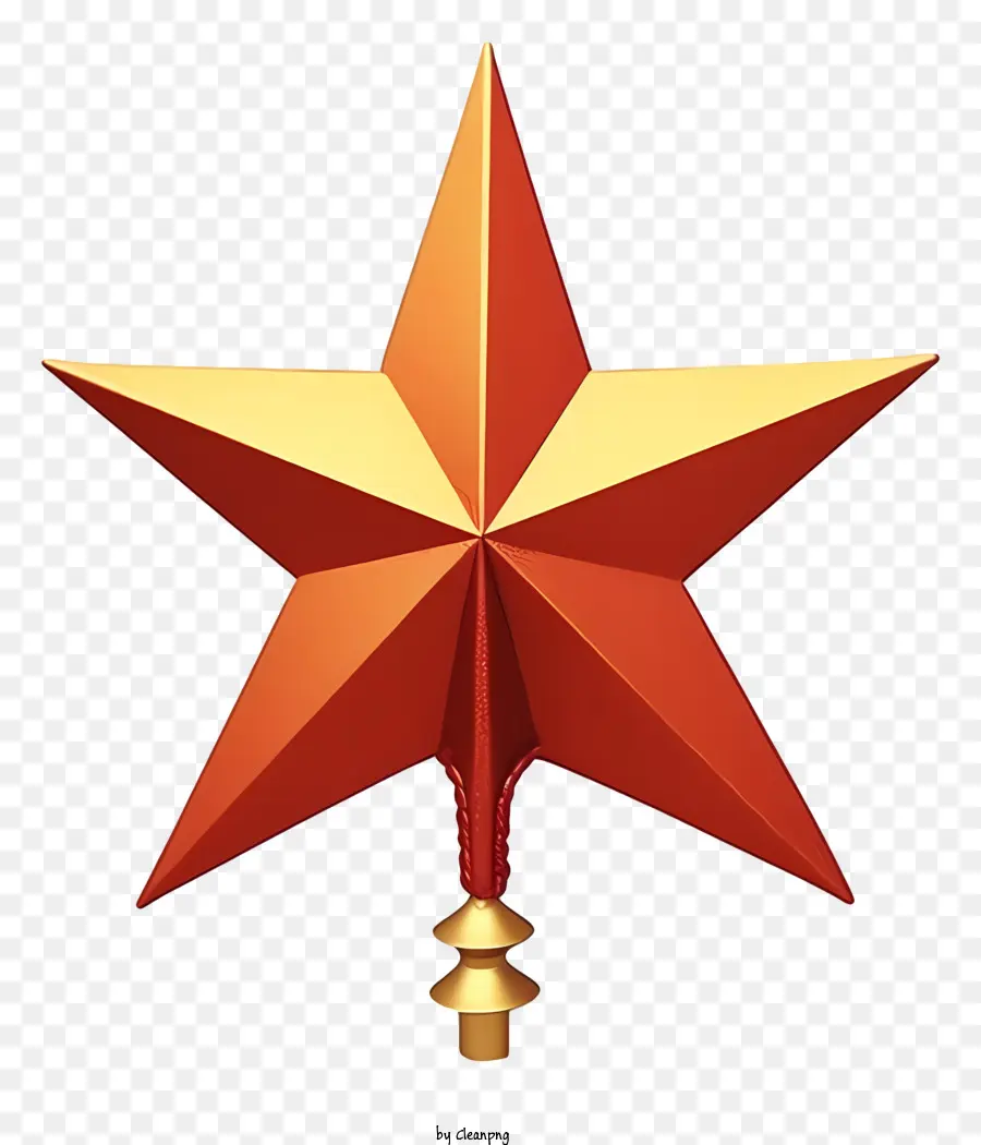 Le Red Star，Étoile D'or PNG