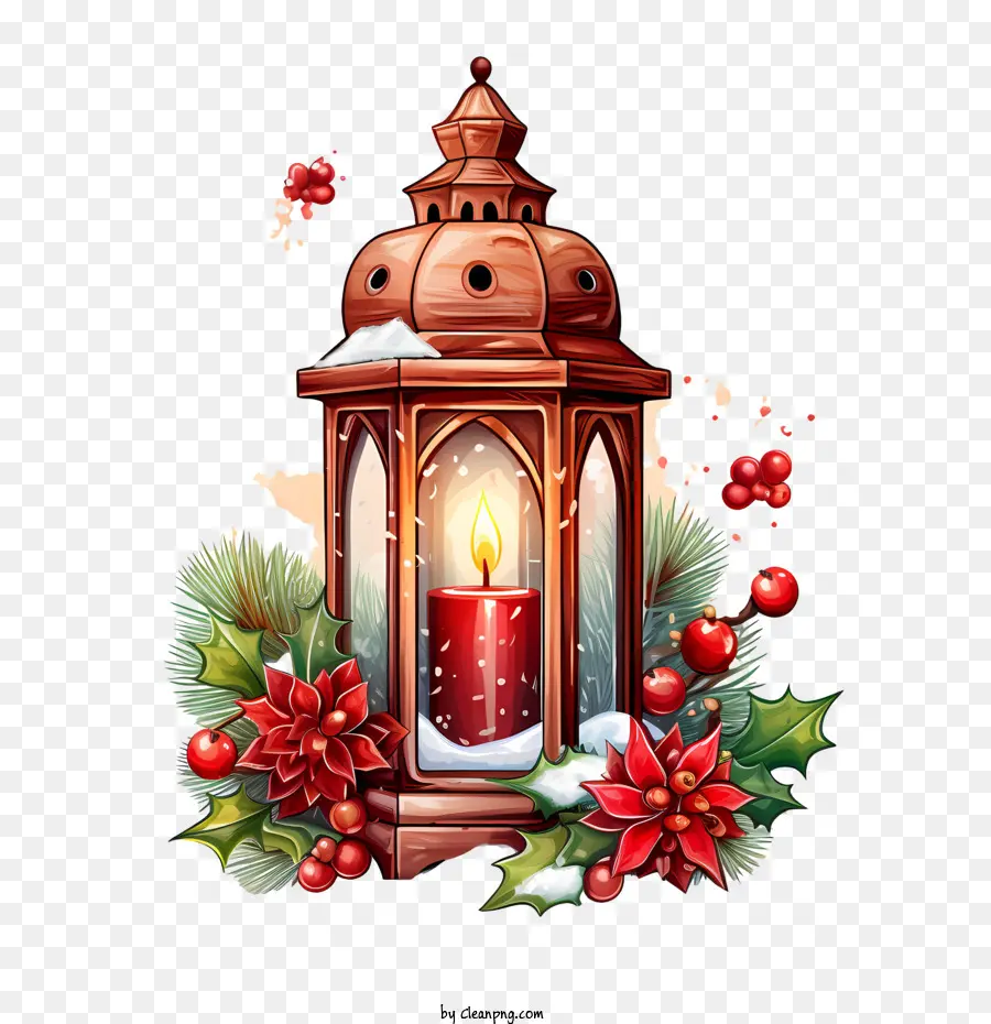 Lanterne De Noël，Noël PNG