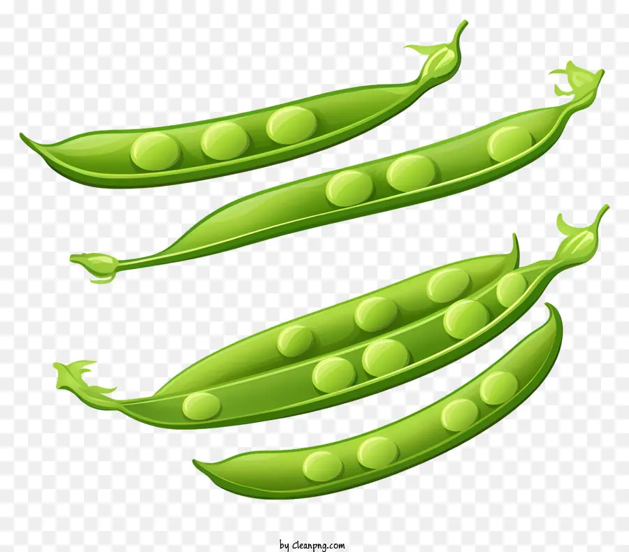 Petits Pois Frais，Pois Verts PNG