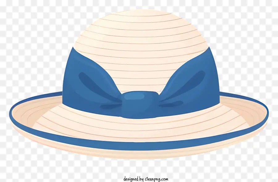 Chapeau，Ruban Bleu PNG