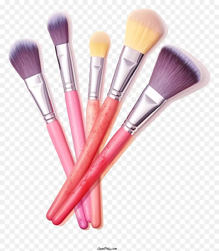 Pinceaux De Maquillage，Produits De Beauté PNG