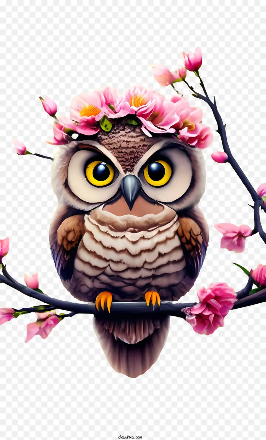 Cartoon Hibou，Chouette PNG