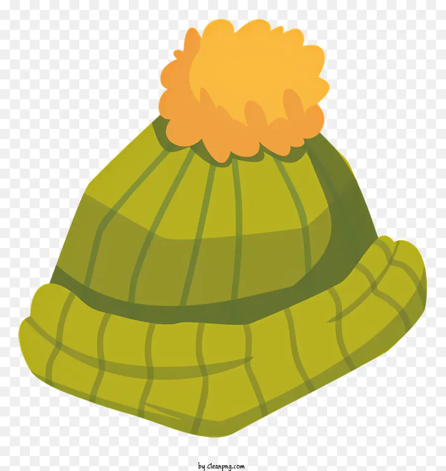 Bonnet Tricoté Vert，Bonnet PNG