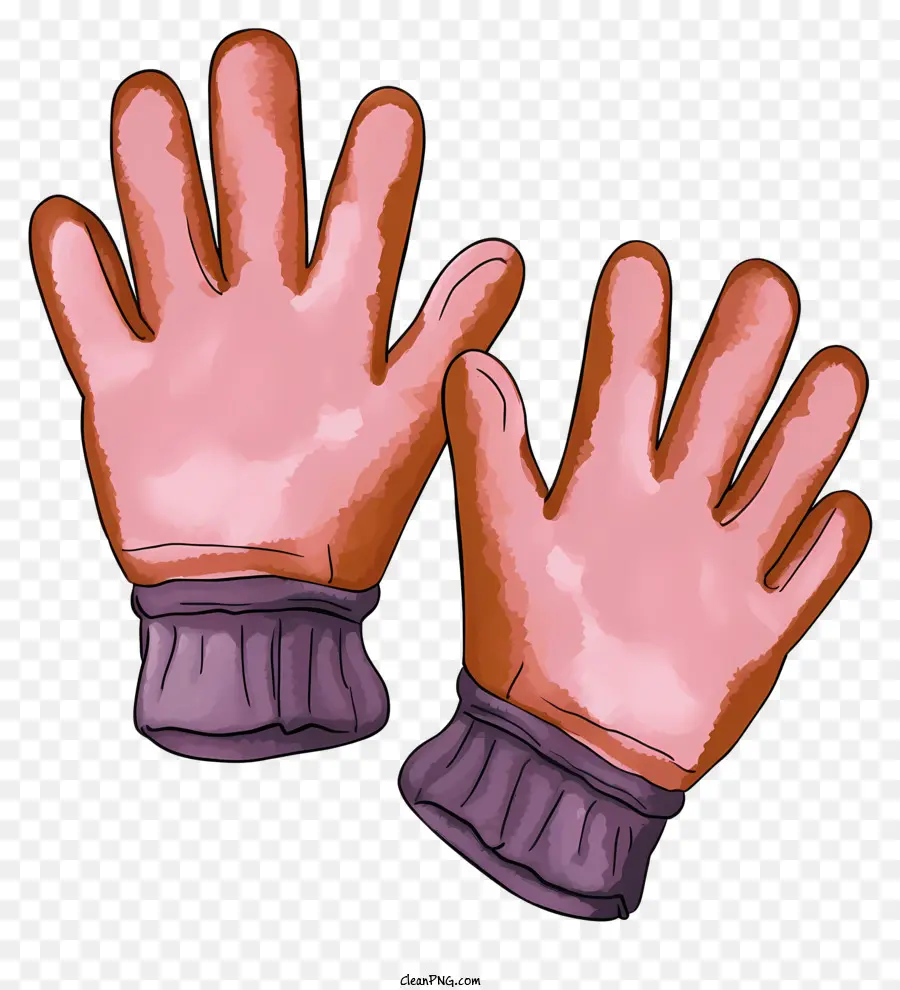 Gants Roses，Hiver PNG