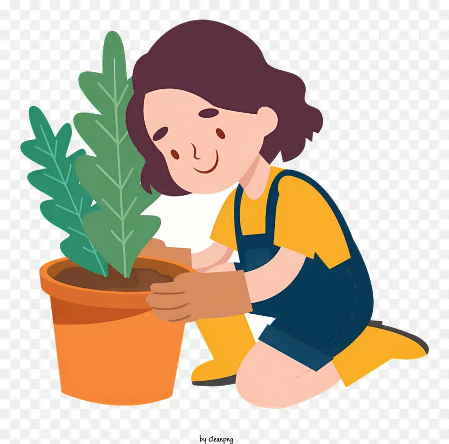 Femme Jardinage，Jardinage PNG