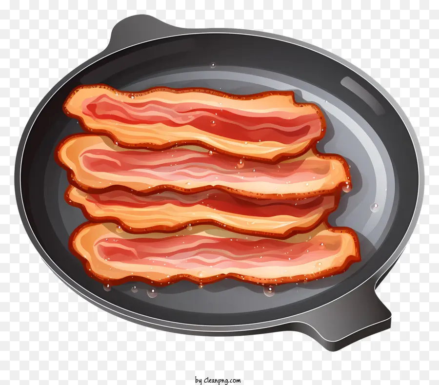 Bacon，Bacon Cuisiné PNG