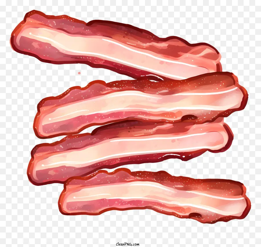 Lard，Lanières De Bacon PNG