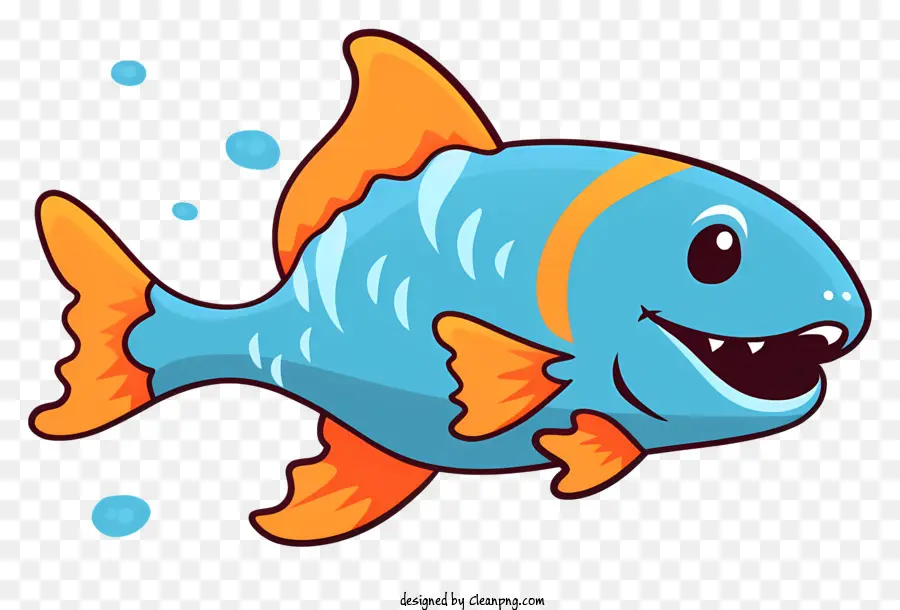 Les Poissons，Orange PNG