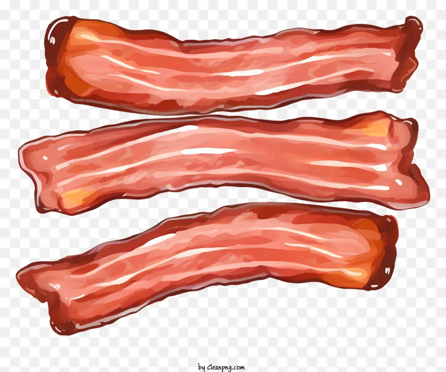 Bacon，Bacon Cuisiné PNG