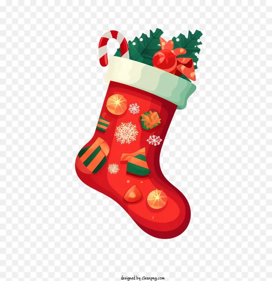 Bas De Noël，Chaussette PNG