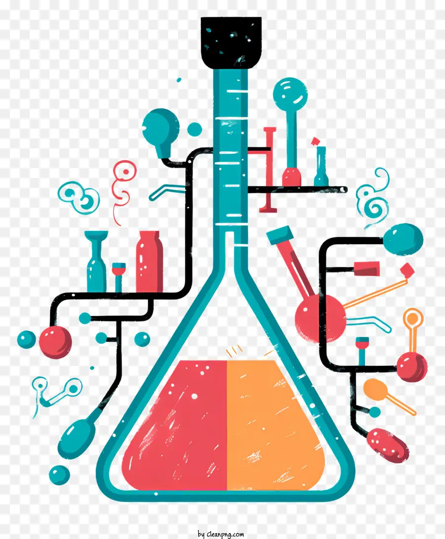 Laboratoire Scientifique，Ensemble De Chimie PNG