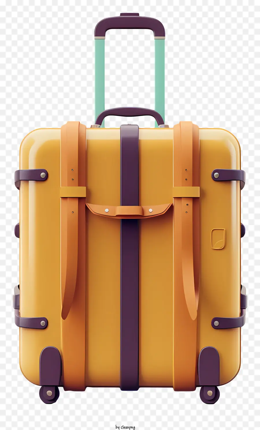 Valise，Valise Jaune PNG