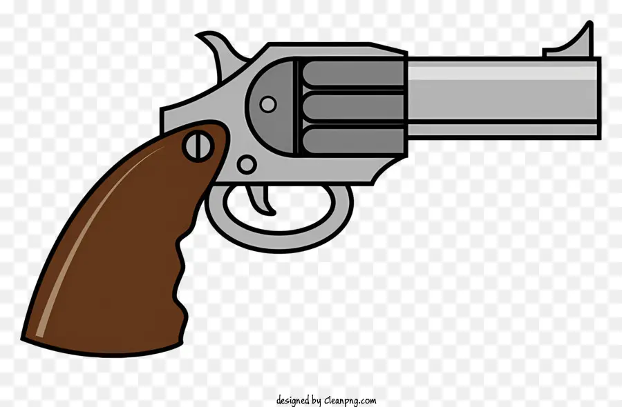 Pistolet，Revolver PNG