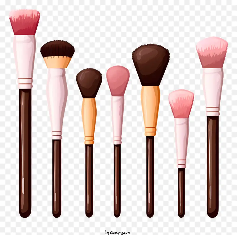 Pinceaux De Maquillage，Produits De Beauté PNG