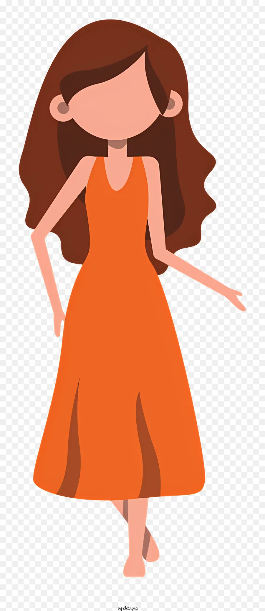 Femme，Femme En Robe PNG