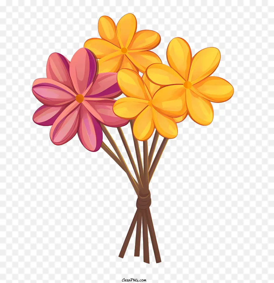 Fleur De Frangipanier，Fleurs PNG