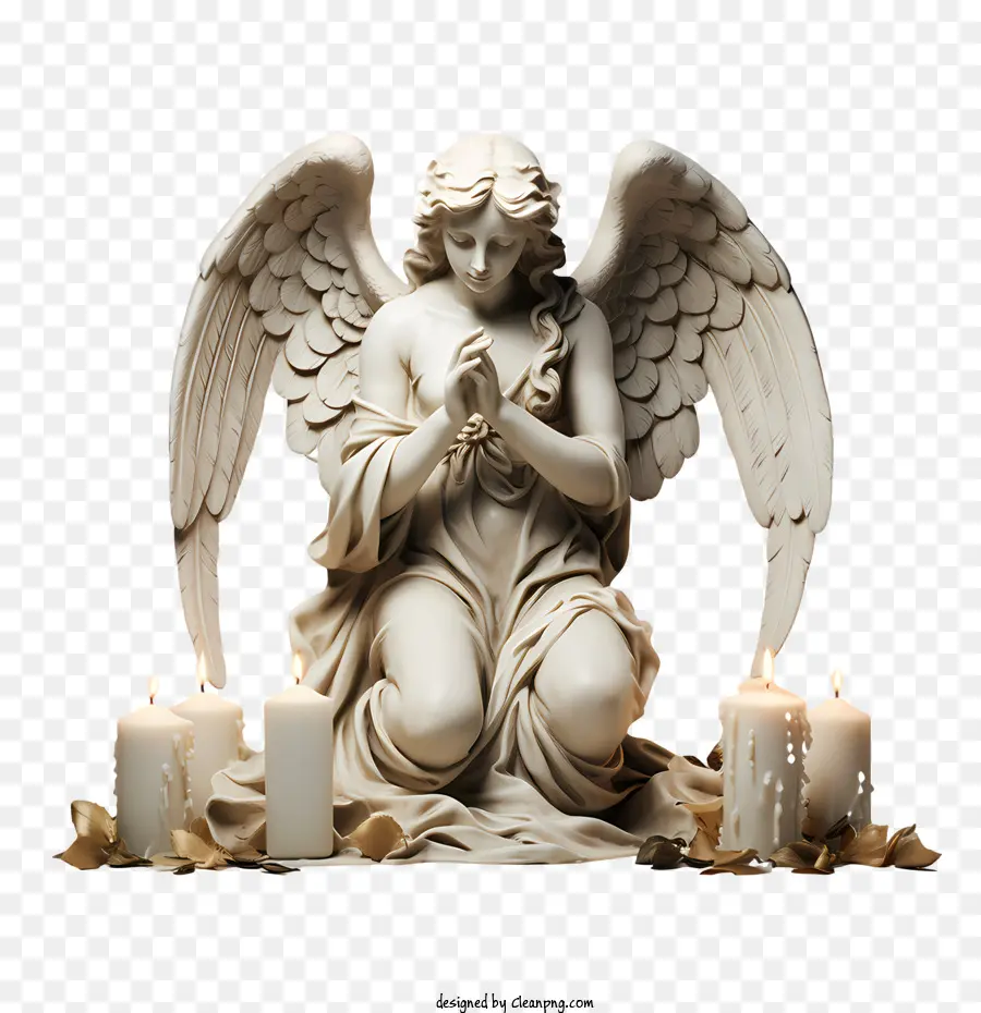 All Saints Day Angel，Ange PNG