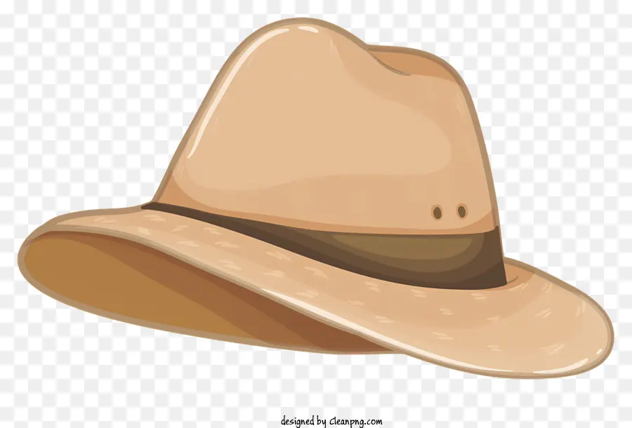 Chapeau De Paille，Chapeau Marron PNG