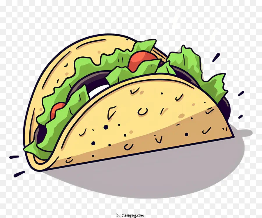 Taco，Plat Mexicain PNG