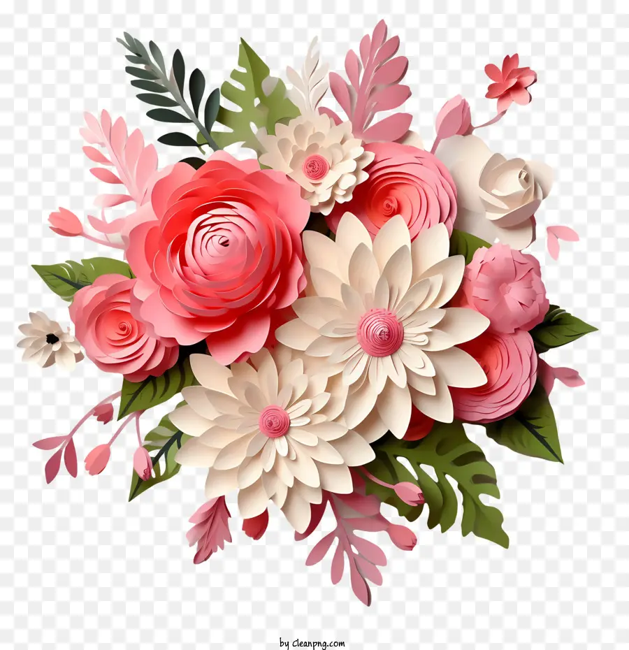 Les Fleurs De Mariage，Bouquet De Fleurs PNG