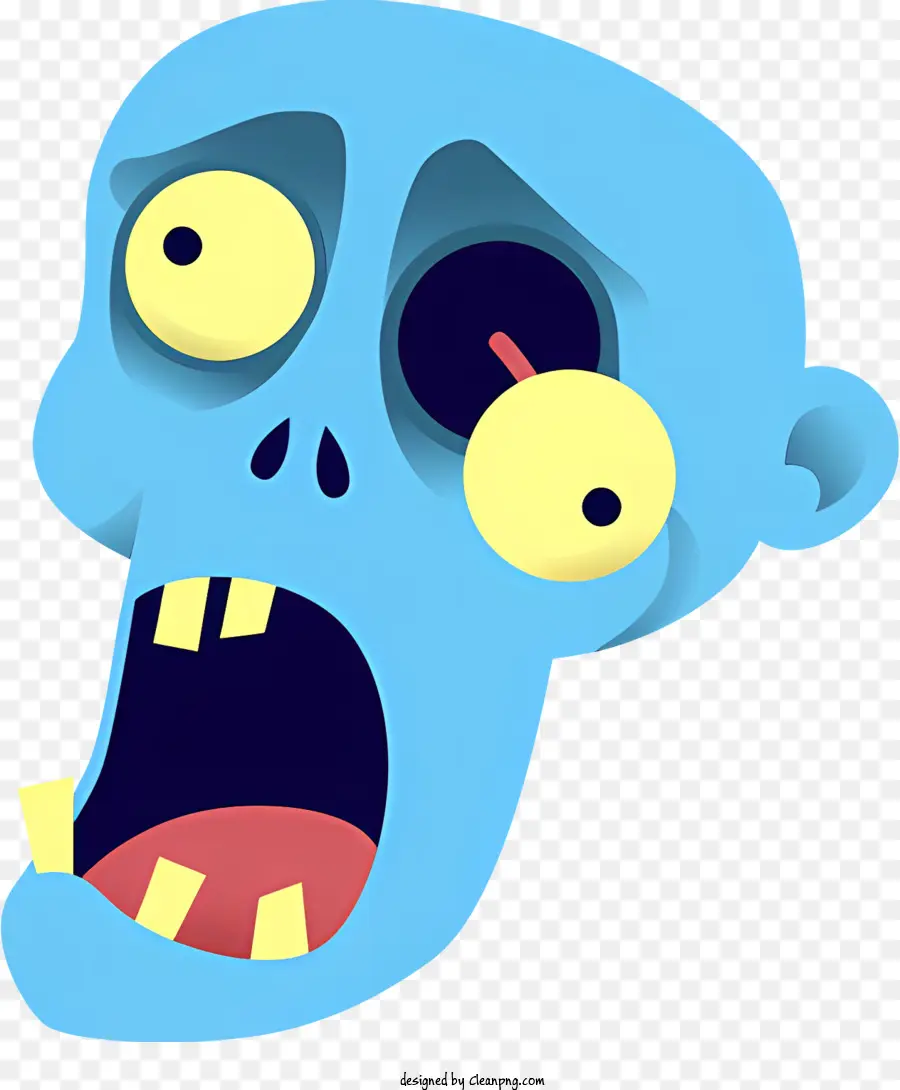 Halloween，Zombi Bleu PNG