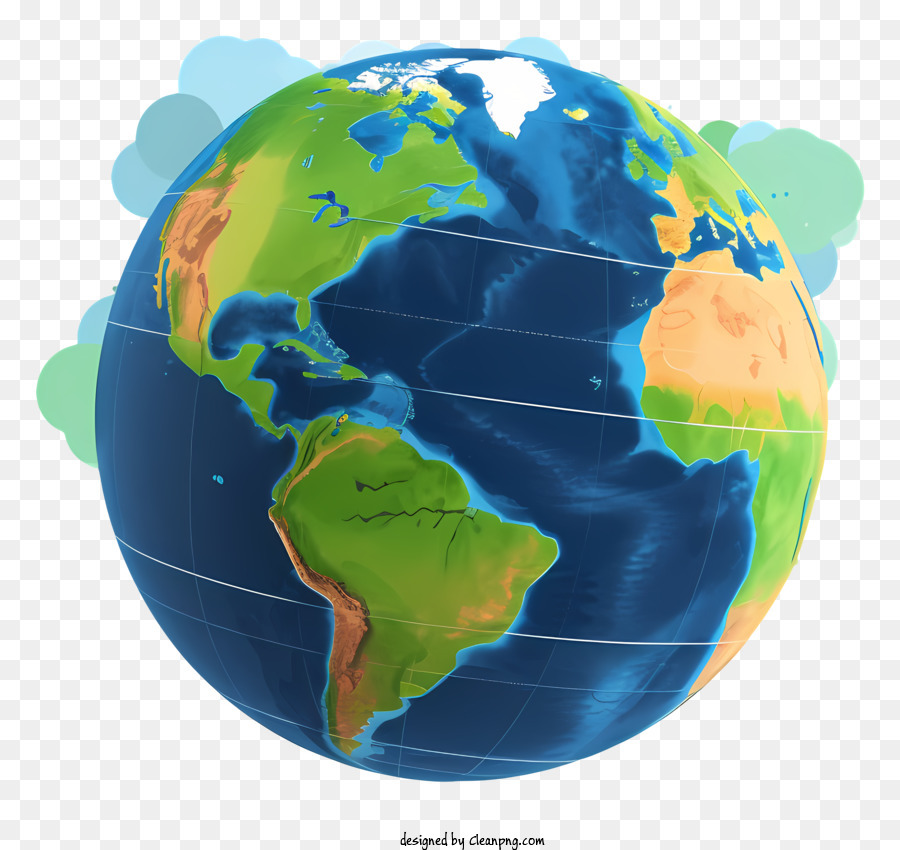 Globe, Continents, Océans PNG - Globe, Continents, Océans transparentes