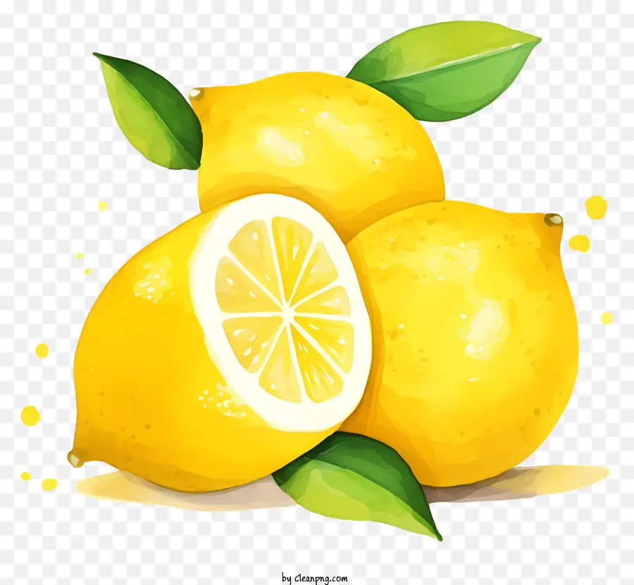 Citrons，Citrons Mûrs PNG