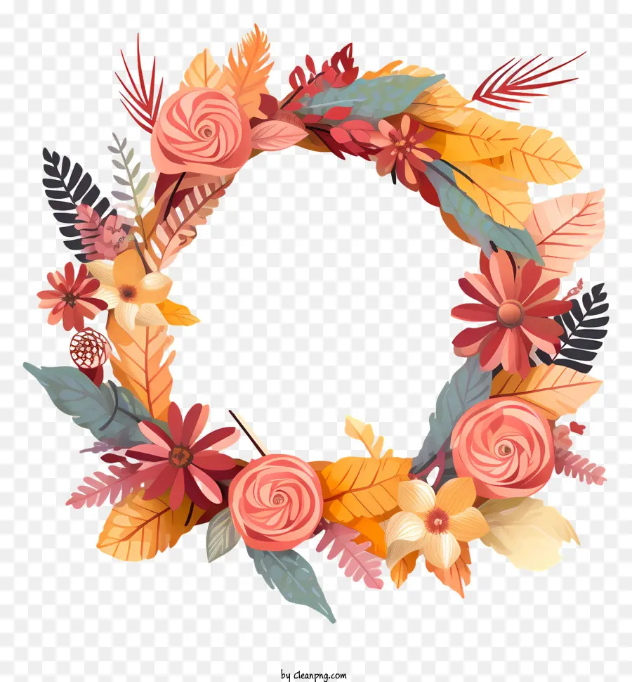 Couronne，Couronne Florale PNG