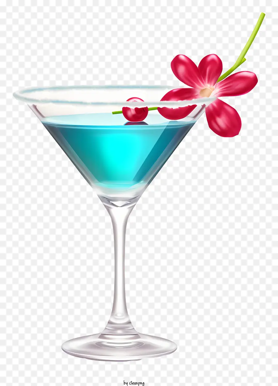 Boire，Cocktail Bleu PNG