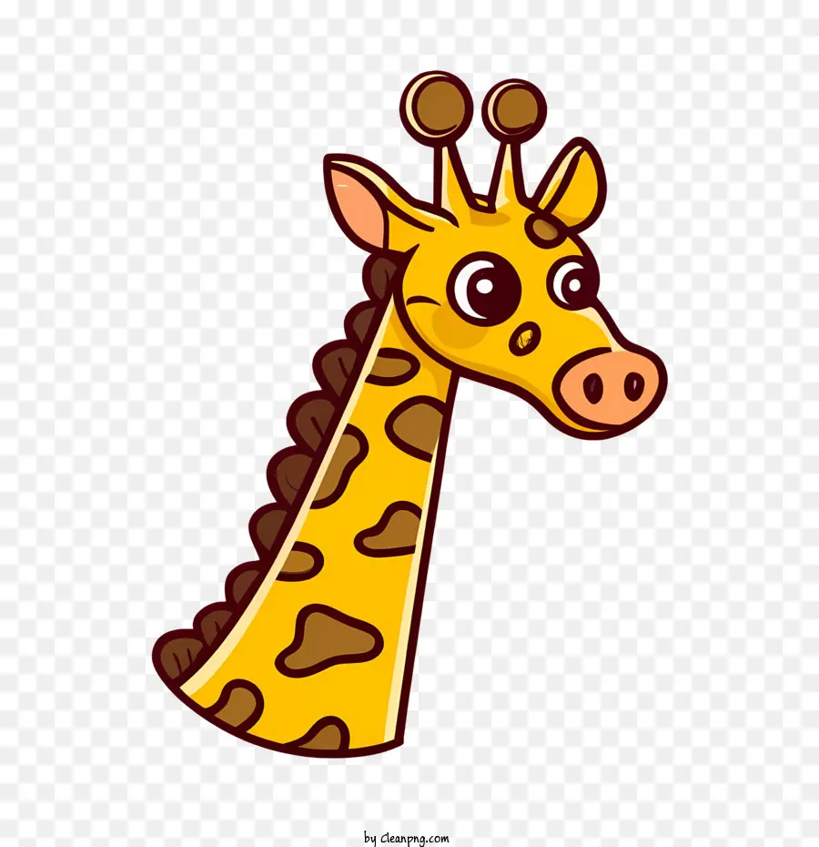 Dessin Animé Girafe，Girafe PNG