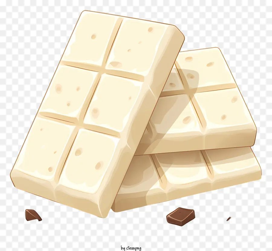 Chocolat Blanc，Barres De Chocolat PNG