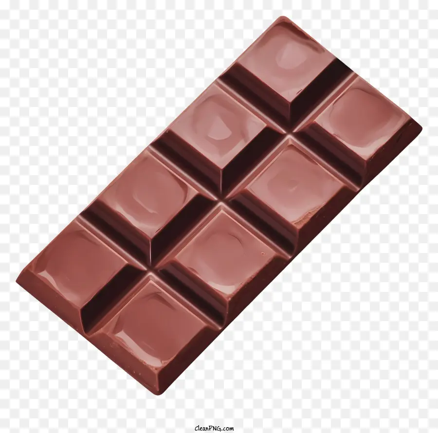Barre De Chocolat，Chocolat Noir PNG