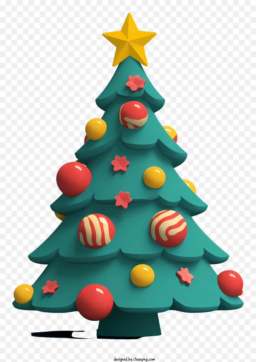 Arbre De Noël，Arbre De Noël Décoré PNG