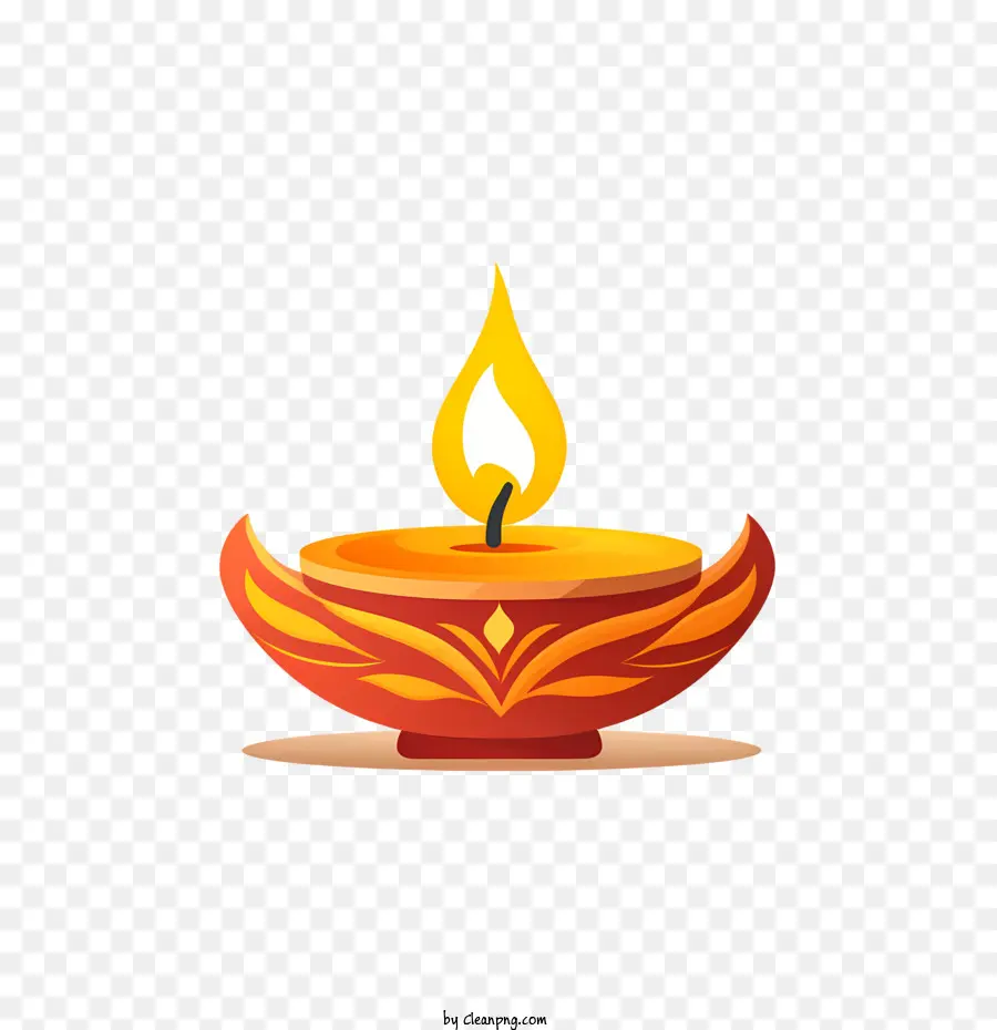 Diwali Lampe，La Lumière PNG