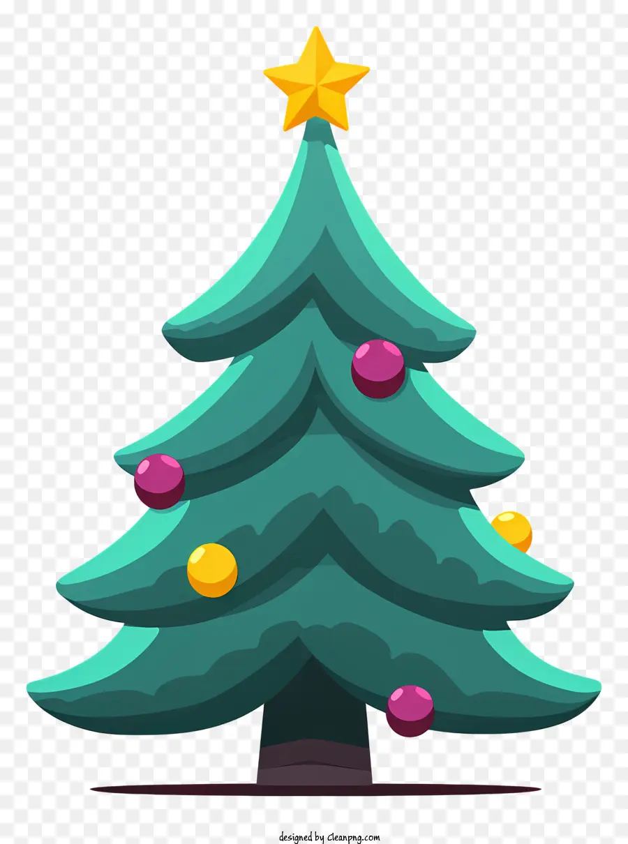 Arbre De Noël，Sapin De Noël Bleu PNG