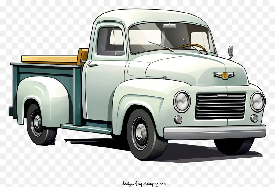 Camion Pick Up，Blanc PNG