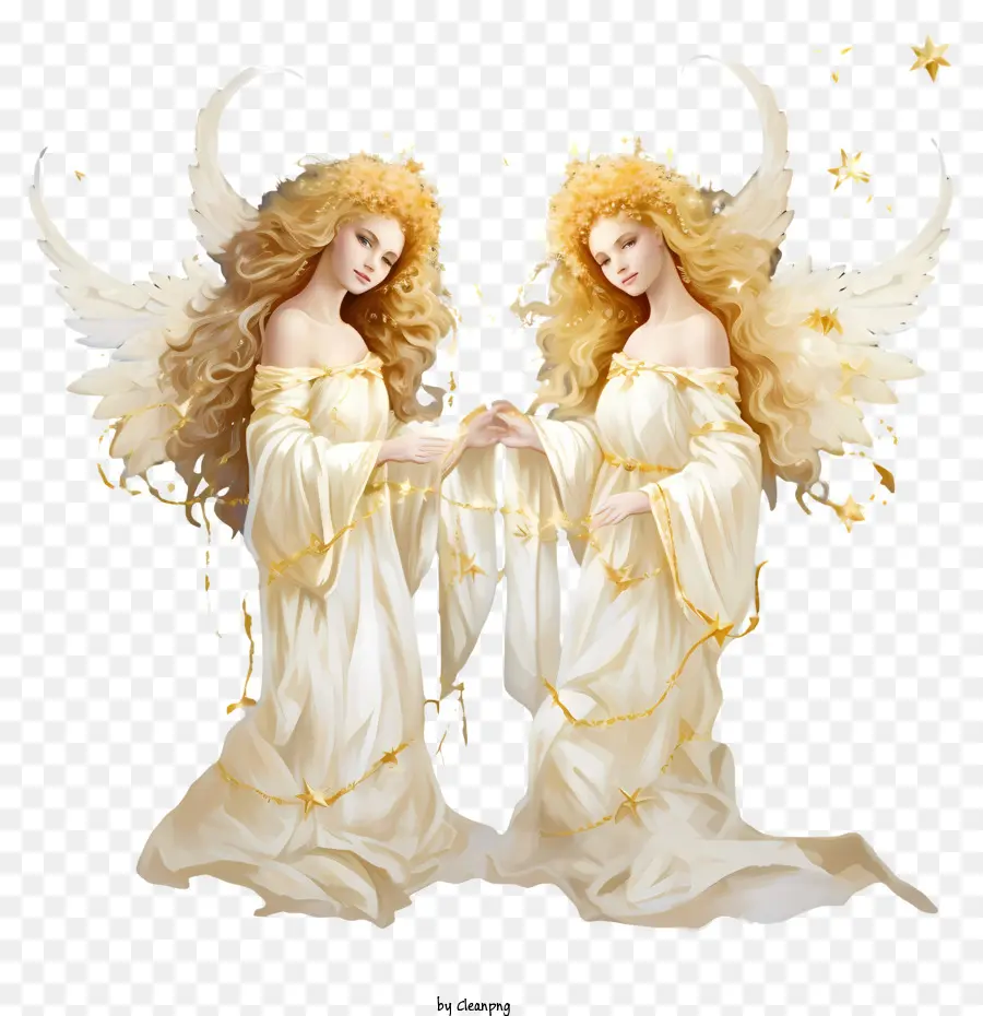 Les Anges，Les Ailes Blanches PNG