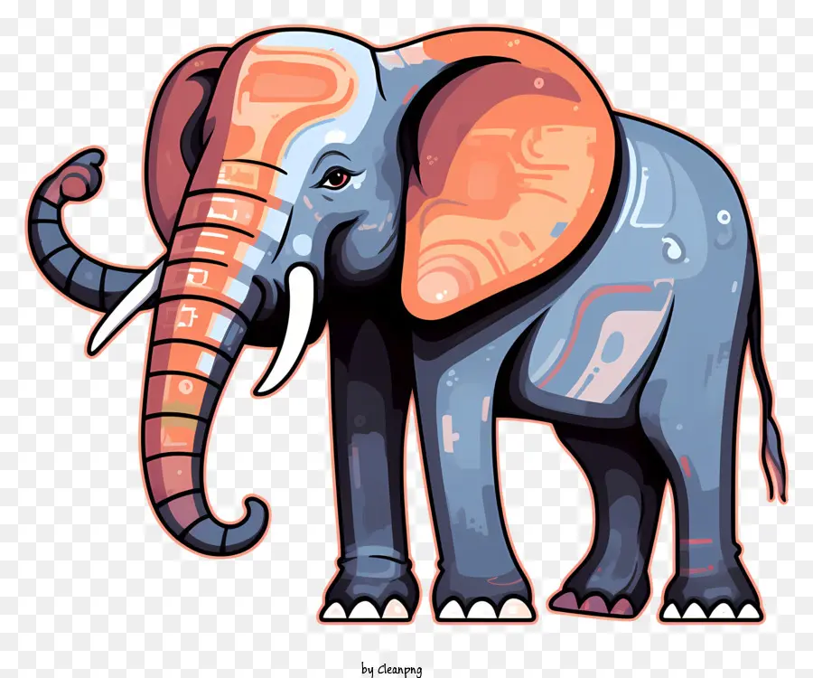 L'éléphant，Permanent PNG