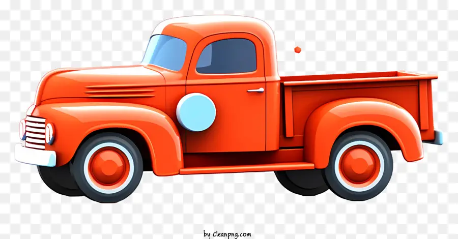 Camionnette D'époque，Camion Bleu PNG