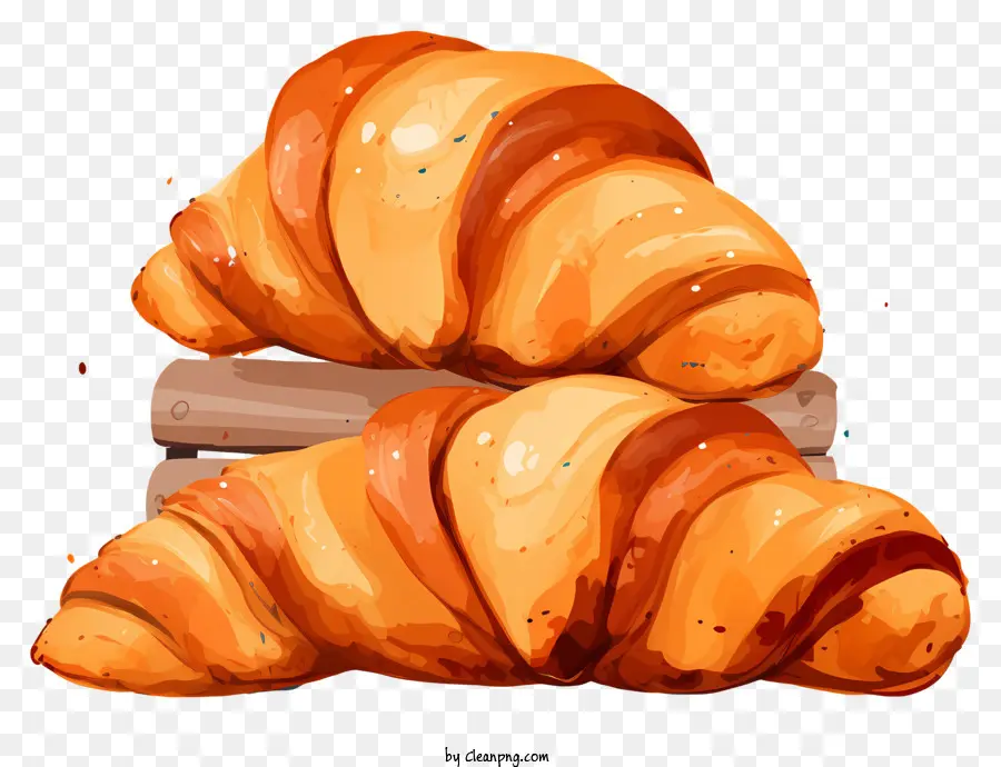 Croissants，Produits De Boulangerie PNG