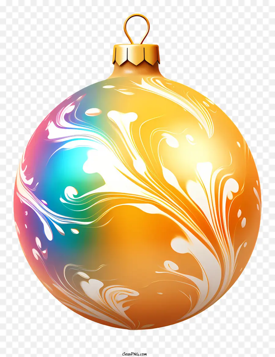 Décoration De Noël，Ornement Coloré PNG