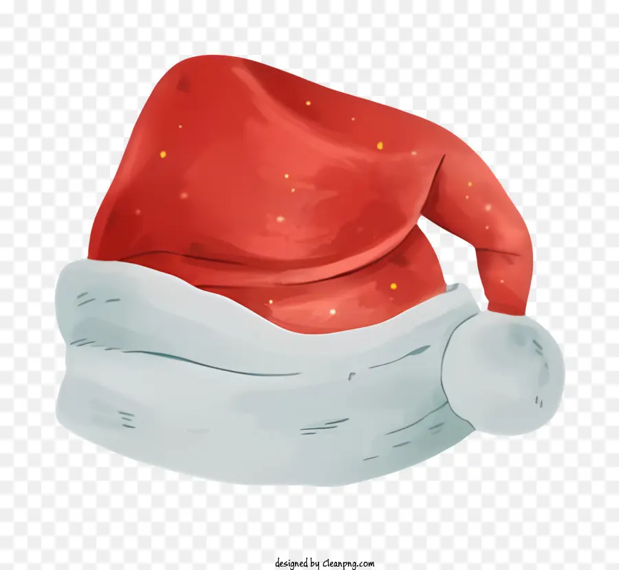 Un Chapeau De Père Noël，Chapeau Rouge PNG
