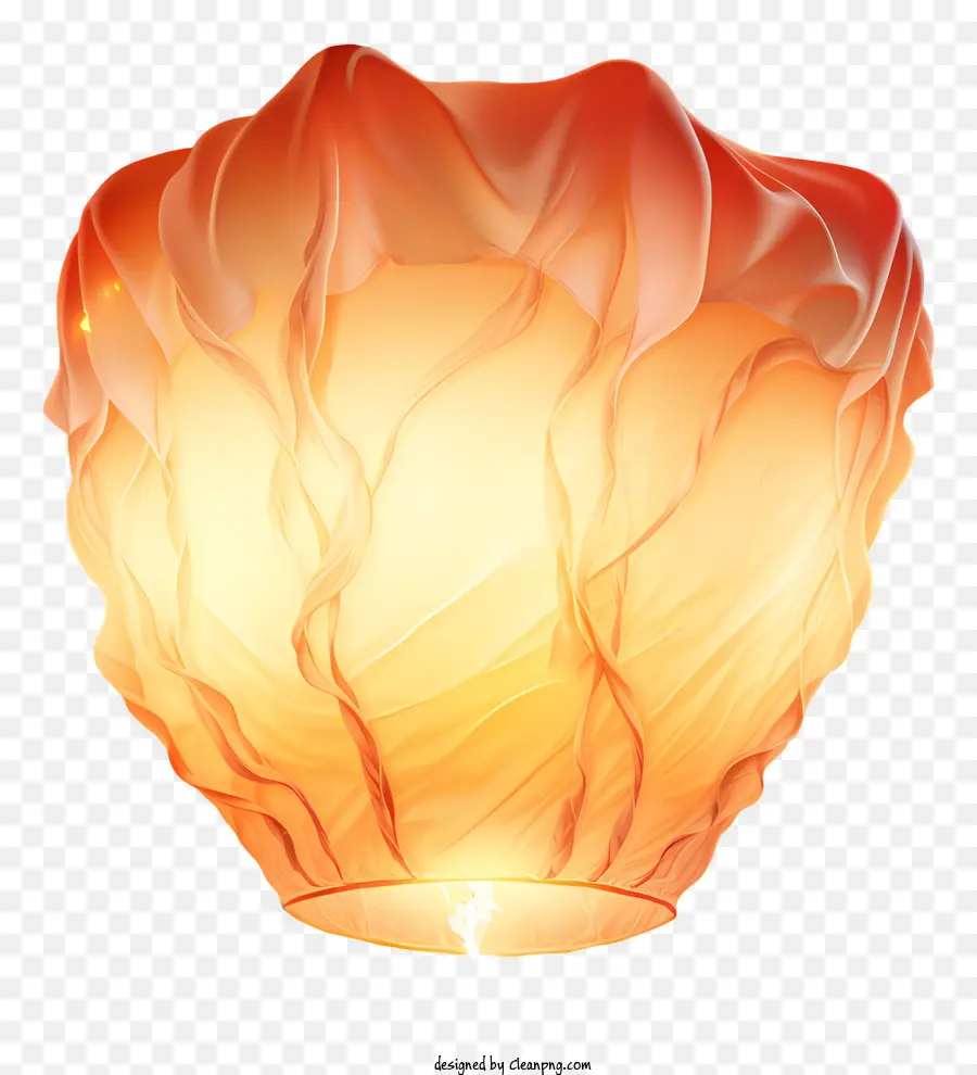 Ballon，Lanterne Orange PNG