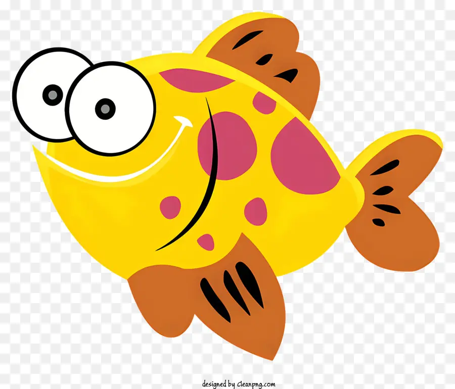 Poisson De Dessin Animé，Poisson PNG