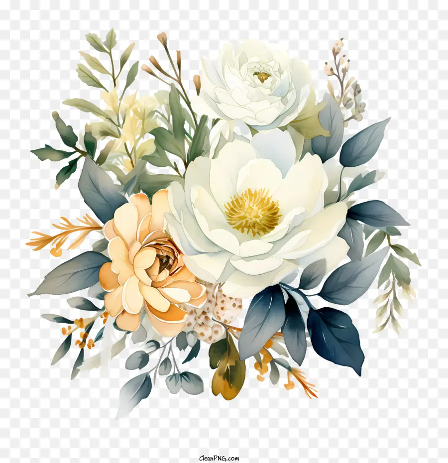 Les Fleurs De Mariage，Roses PNG
